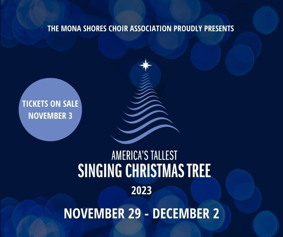 Singing Christmas Tree 2023 Mona Shores Public Schools