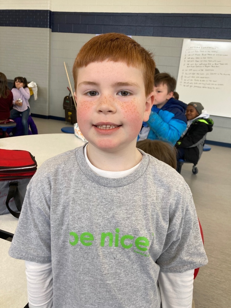 Another Camper rocking his Be Nice shirt
